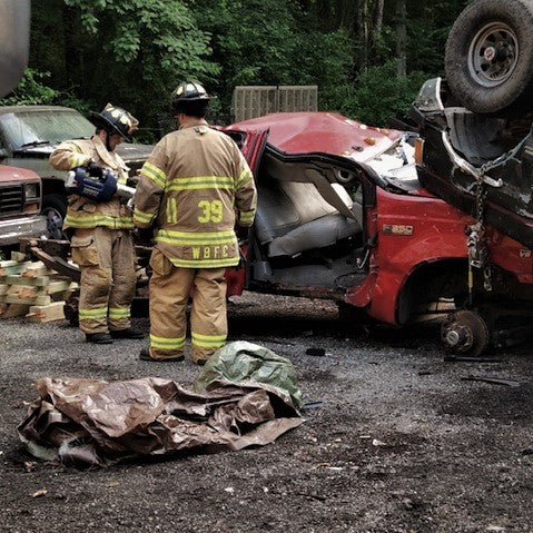 Fire Company Uses Lug-All Winch Hoists for Rescue Operations