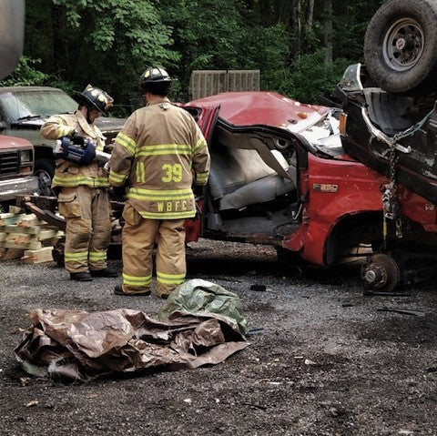 Fire Company Uses Lug-All Winch Hoists for Rescue Operations