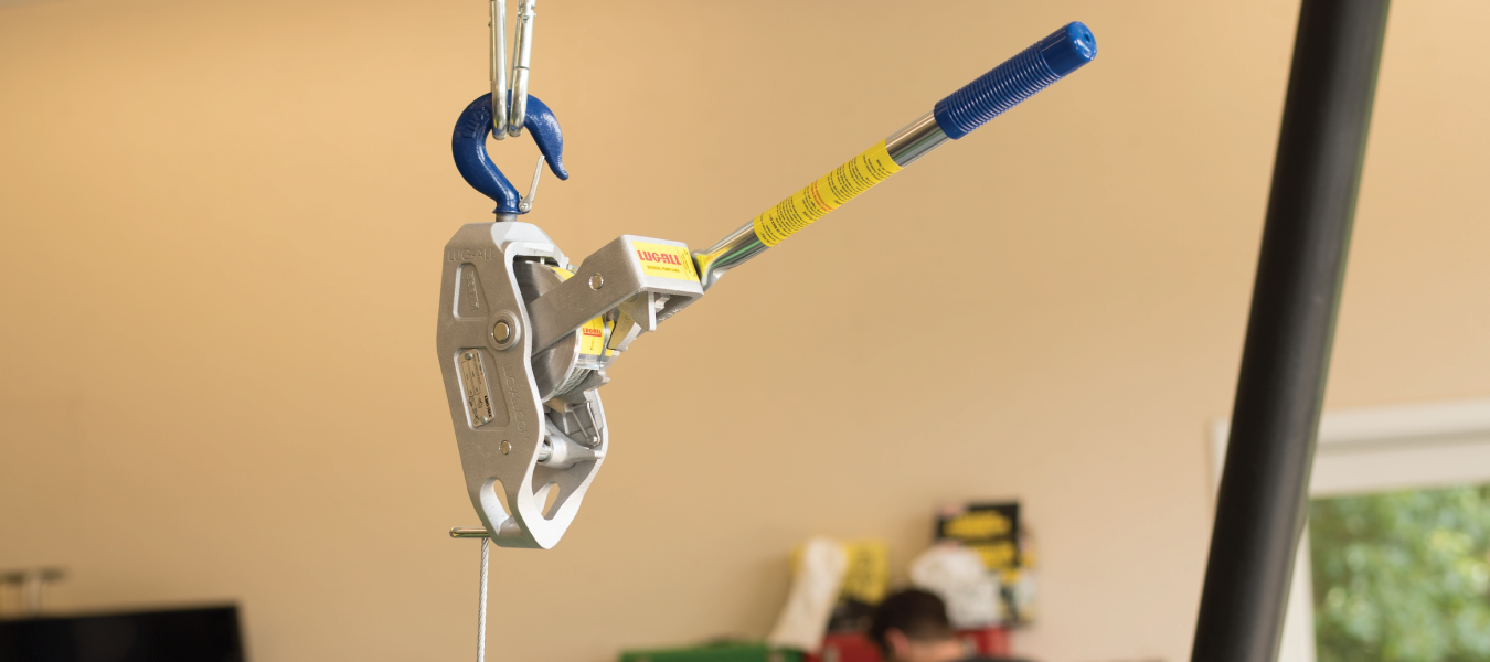 The Lug-All Lightweight Hoists