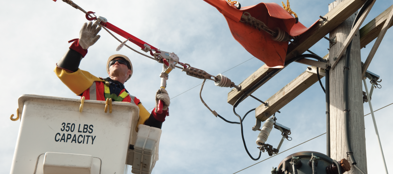 Linemen Choose Lug-All Hoists