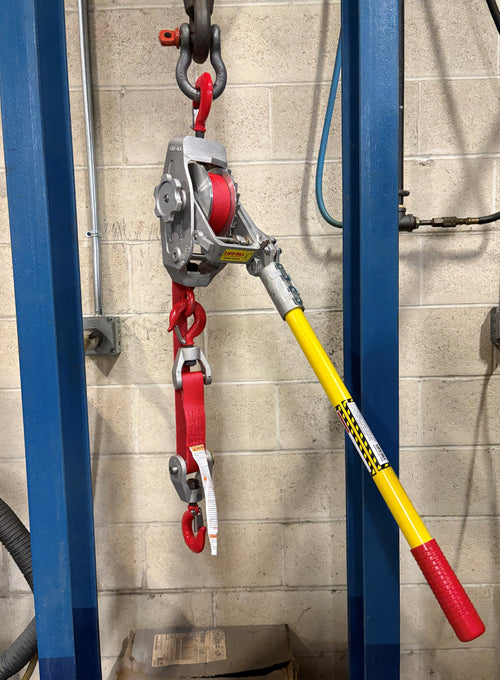 Refurb 3-A - 1 1/2 Ton Web Strap Hoist