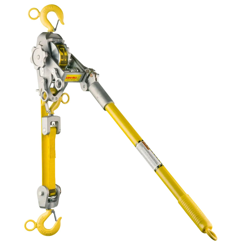 2-B - 1 Ton Web Strap Hoist w/ Hot Stick Rings