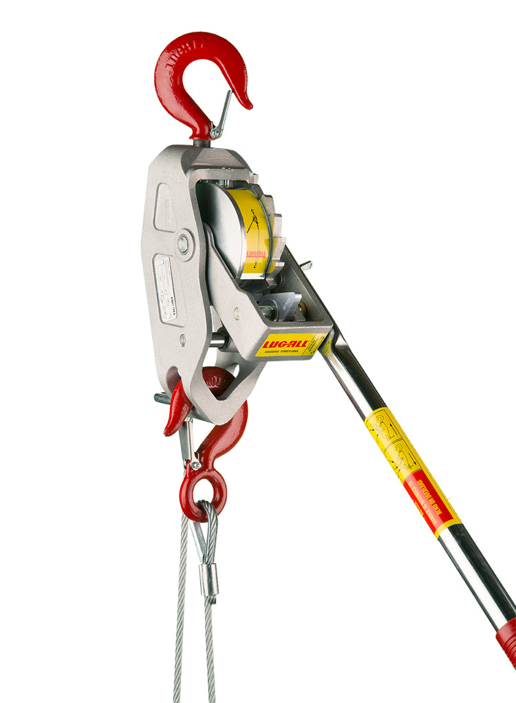 Angle View of #3000-10 Web Strap Come Along