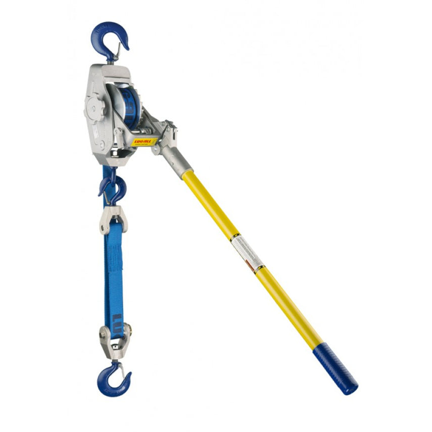 Web Strap Hoists - Made in the USA since 1949 | Lug-All — Lug-All.com